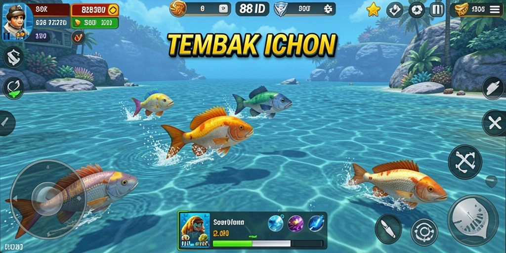 Screenshot gameplay Tembak Ikan di 88ID yang penuh aksi.