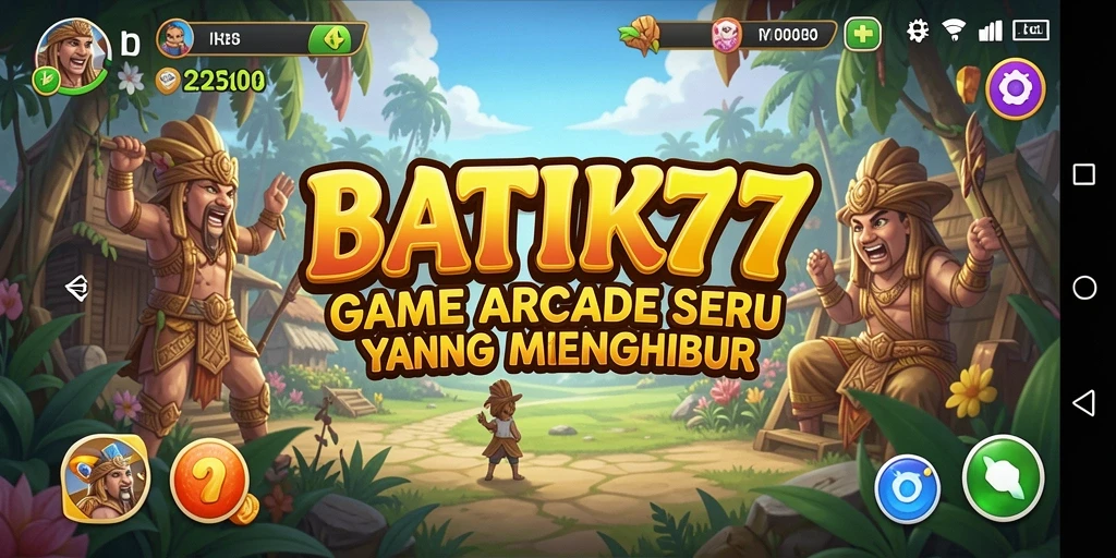 Tampilan gameplay <strong>BATIK77</strong> yang seru dan penuh warna.