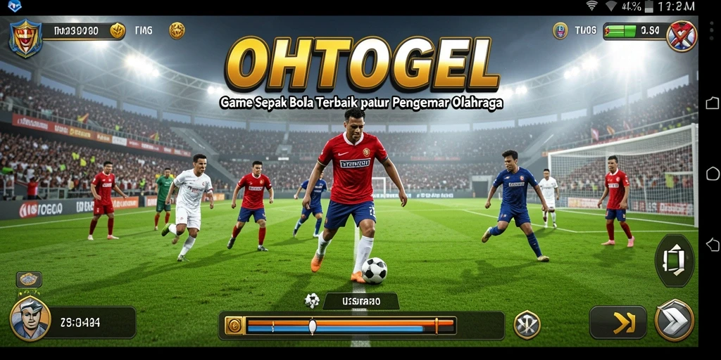 Tampilan utama OHTOGEL dengan permainan sepak bola yang mendebarkan.