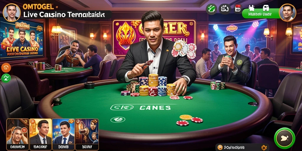 Gameplay menarik di OMTOGEL Live Casino yang penuh aksi.