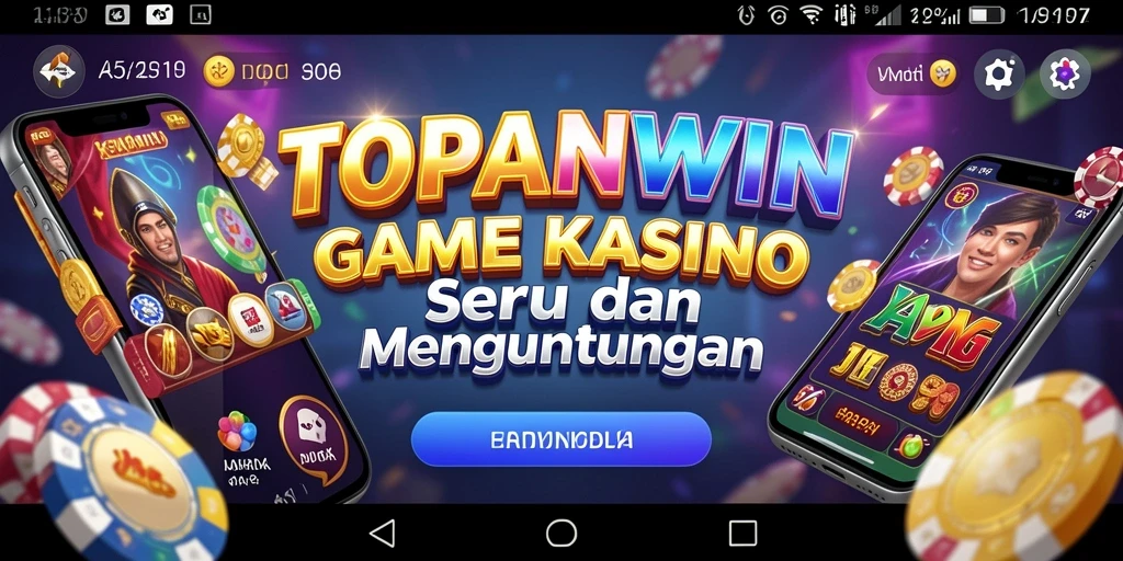 Tampilan menarik dari gameplay Kasino TOPANWIN.