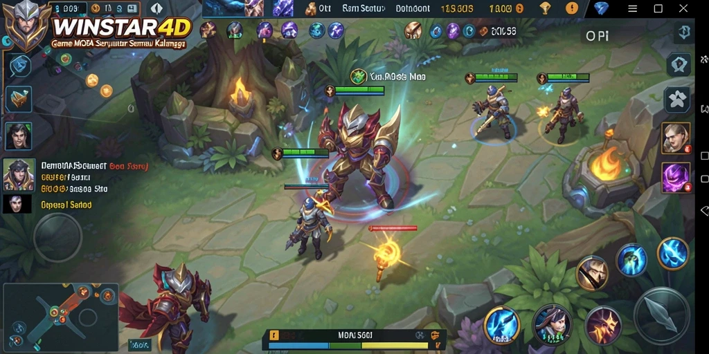 Gameplay intens dan kerjasama tim yang mendebarkan di WINSTAR4D.