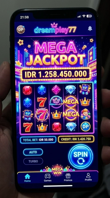 Pengunduhan cepat aplikasi melalui dreamplay77 dengan satu klik.